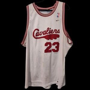 Vintage Lebron James Cleveland Cavaliers Jersey 4XL Nike Rewind Swingman